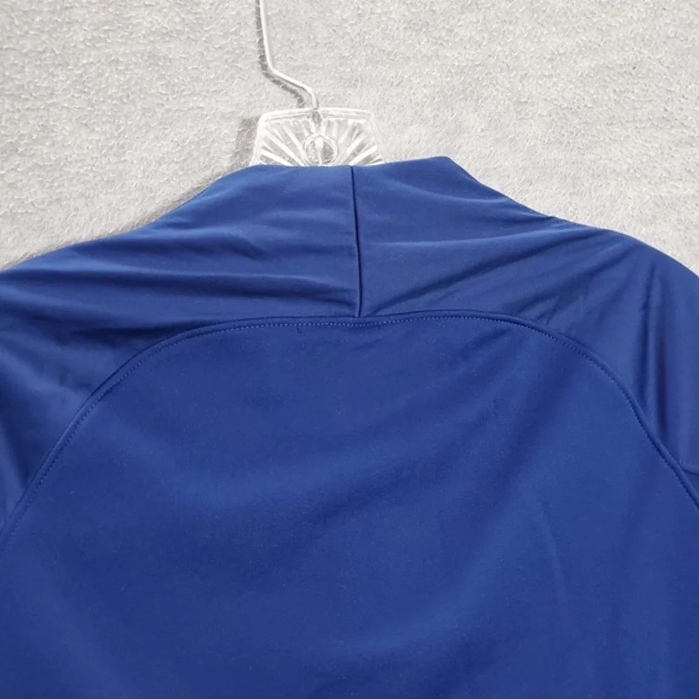 Nike‎ Women Sweatshirt S Blue Strike Winter Warrior Padded Therma Fit Slim Fit